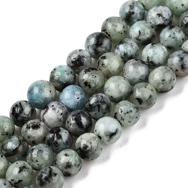 Dyed Natural White Jade Beads Strands