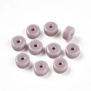 Opaque Solid Color Glass Beads