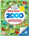 Rušná farma 2000 samolepiek - kniha z kategorie Samolepky