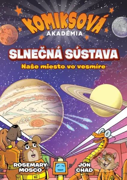 Komiksová akadémia: Slnečná sústava (Naše miesto vo vesmíre) - kniha z kategorie Komiksy
