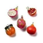 Brass Acrylic Pendants