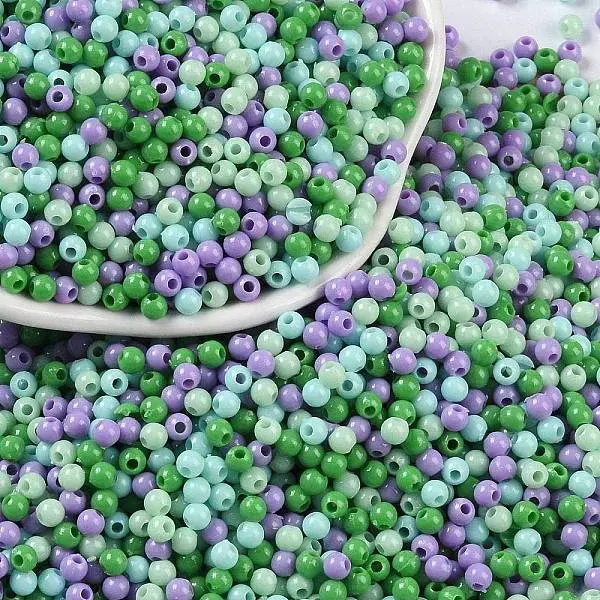 Opaque Acrylic Beads