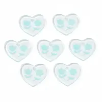 Transparent Resin Pendants