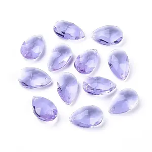 Faceted Glass Pendants