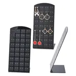 Organic Glass Earring Stands Displays