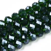 Electroplate Glass Beads Strands