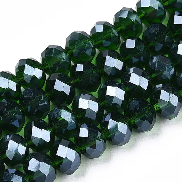 Electroplate Glass Beads Strands