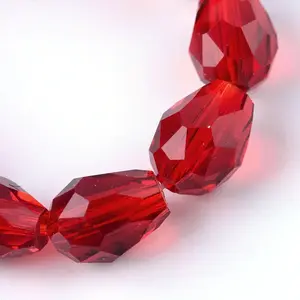 Transparent Glass Bead Strands
