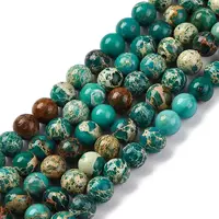 Dyed Natural Regalite/Imperial Jasper/Sea Sediment Jasper Beads Strands
