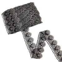 5 Yards Filigree Polyester Lace Trim