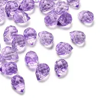 Transparent Glass Charms