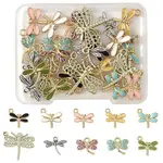 24Pcs 10 Styles Alloy Charms