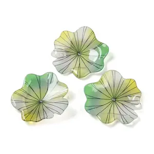 Lotus Leaf Bead Caps