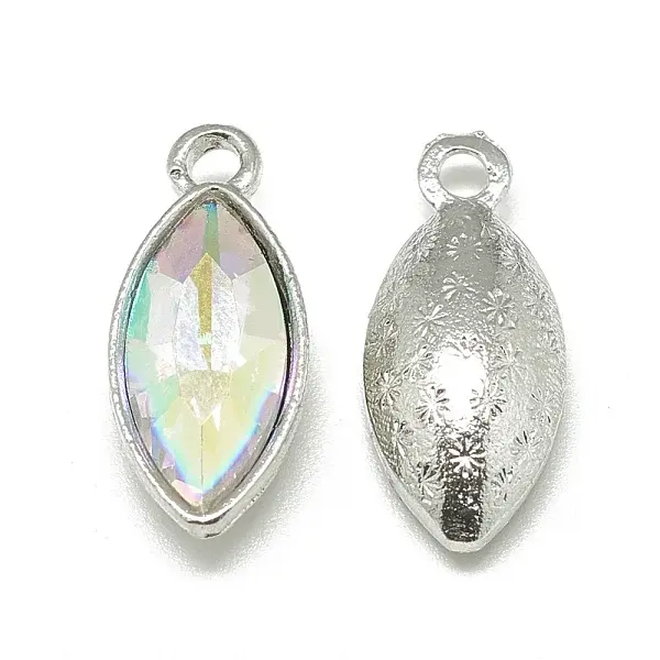 Alloy Glass Pendants