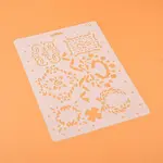 Plastic Reusable Drawing Painting Stencils Templates