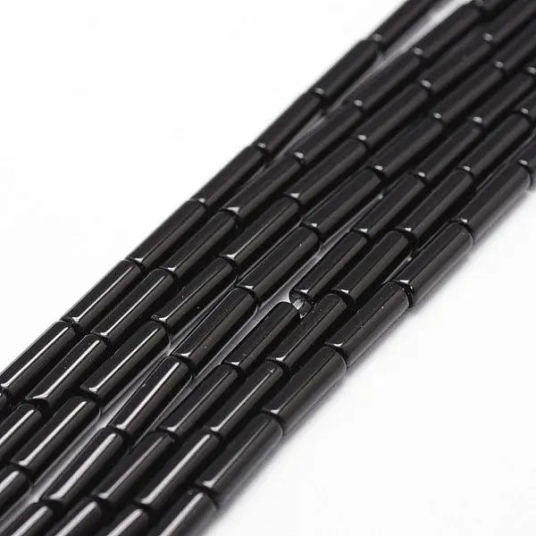 Natural Black Onyx Beads Strands