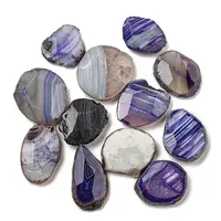 Dyed Natural Druzy Agate Beads