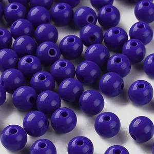 Opaque Acrylic Beads