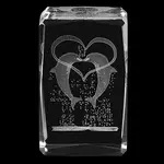 Transparent Glass Display Decorations