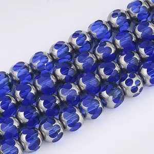 Electroplate Glass Beads Strands