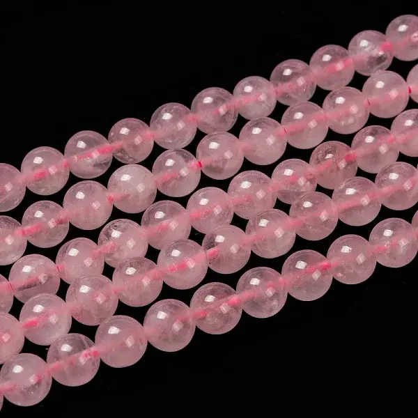 Natural  Rose Quartz Beads Strands