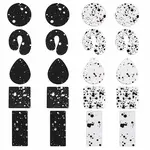 20Pcs 10 Style Acrylic Pendants