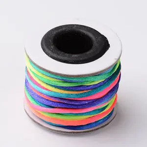 Macrame Rattail Chinese Knot Making Cords Round Nylon Braided String Threads