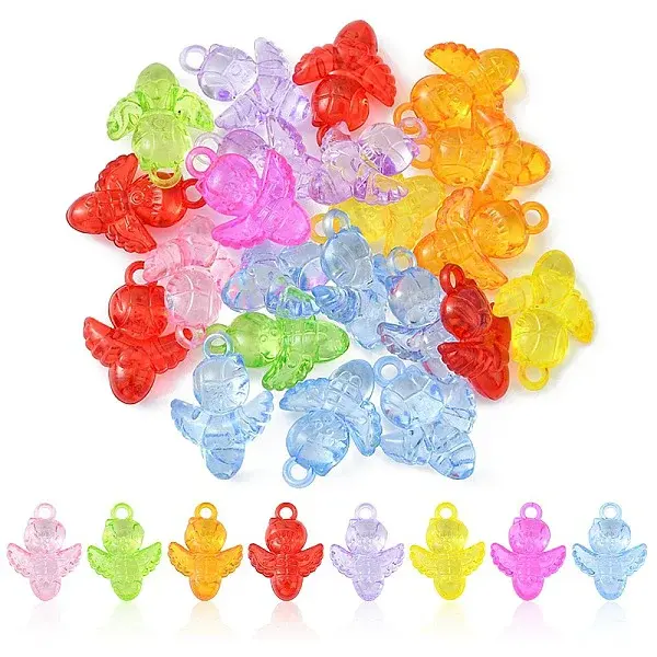 50g Transparent Acrylic Pendants