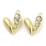 Alloy with Glass Pendants