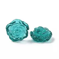 Handmade Lampwork Flower Beads