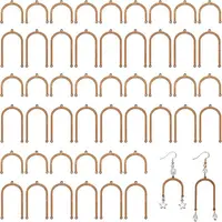 60Pcs 2 Style Unfinished Wood Chandelier Component Links