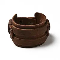 Cowhide Cord Wide Cord Bracelets