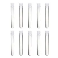 Clear Tube Plastic Bead Containers with Lid
