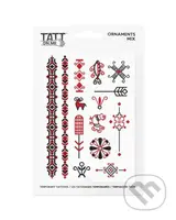 TATTonMe Vodeodolné dočasné tetovačky Ľudové vzory mix