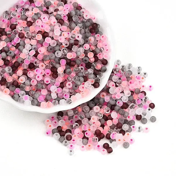 Frosted Glass Seed Beads