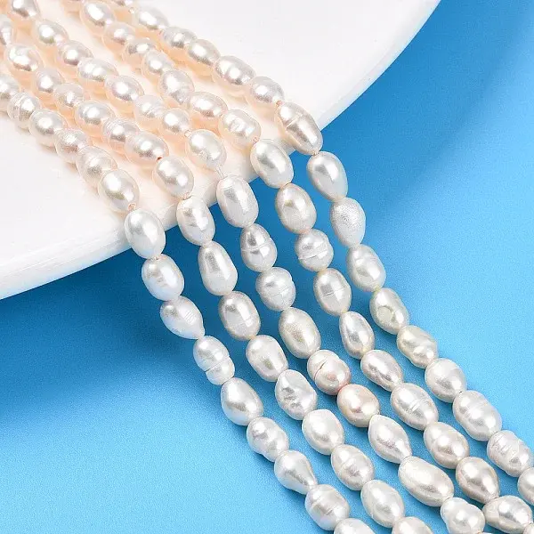 Natural Cultured Freshwater Pearl Beads Strands