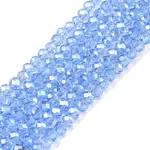 Electroplate Glass Beads Strands