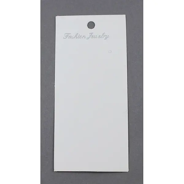 Paper Earring Display Card