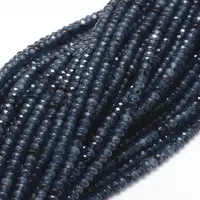 Dyed Natural Malaysia Jade Rondelle Beads Strands