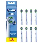ORAL-B EB 20-8 PRO Precision Clean Kartáčkové hlavy 8 kusů
