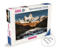 Dechberoucí hory: Mount Fitz Roy, Patagonie - puzzle z kategorie Přírodní scenérie