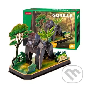 Gorila (Puzzle 3D Zvířecí kamarádi) - puzzle z kategorie 3D puzzle
