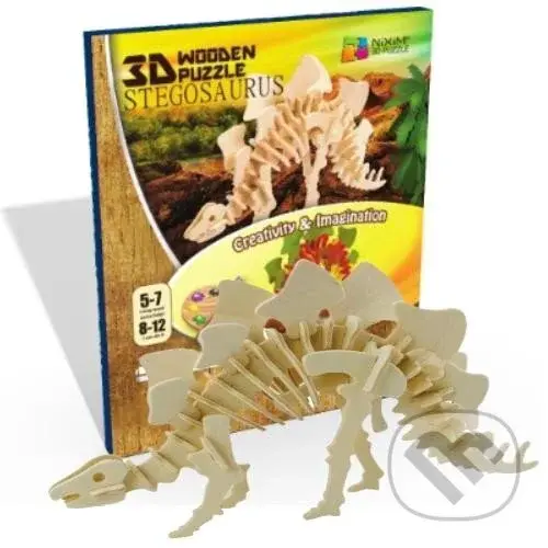 Stegosaurus - puzzle z kategorie 3D puzzle