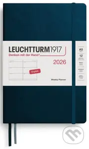 Weekly Planner 2026 Medium (A5) Deep Sea