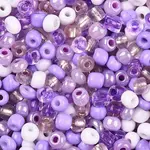 Opaque & Transparent Inside Colours 6/0 Glass Seed Beads