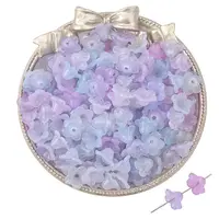 100Pcs Acrylic Bead Caps