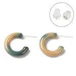 Hypoallergenic Bioceramics Zirconia Ceramic Stud Earrings