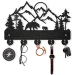 Wood & Iron Wall Mounted Hangers