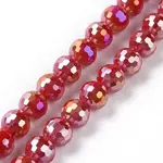 Electroplate Glass Beads Strands