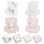 32Pcs 4 Colors Paper Candy Boxes